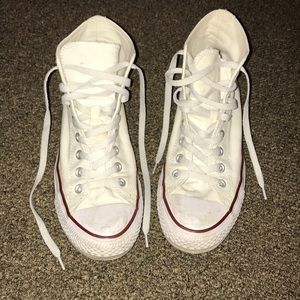 White high top converse